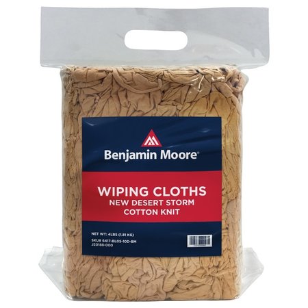 BENJAMIN MOORE Cotton Wiping Cloth 4 lb 6417-BL05-10DBM